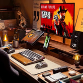 80cm 100cm 120cm Monitor Stand Riser with Storage | Ergonomic Desk Organiser for Home Office